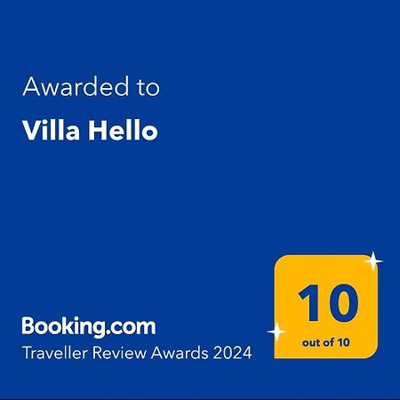 Villa Hello Palaiontsiflikion Bagian luar foto